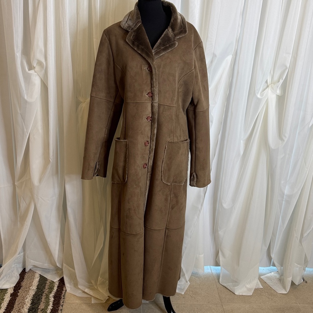 Jones New York Brown Teddy Jacket